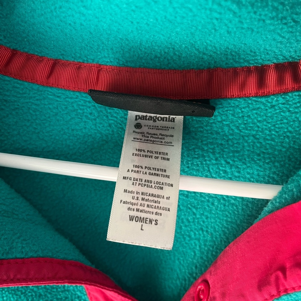 Patagonia Pullover Fleece (L) Retro Colors - Picture 2 of 3